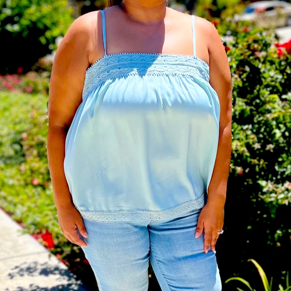 Crochet Trim Top